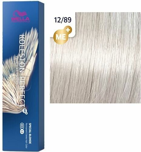 Wella Professionals Профессиональная краска для волос Koleston Perfect ME+ 12/89 Ванильный, 60 мл