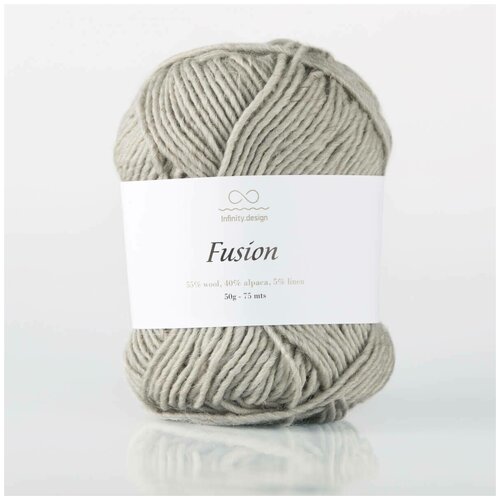 Пряжа INFINITY FUSION 1042 gray