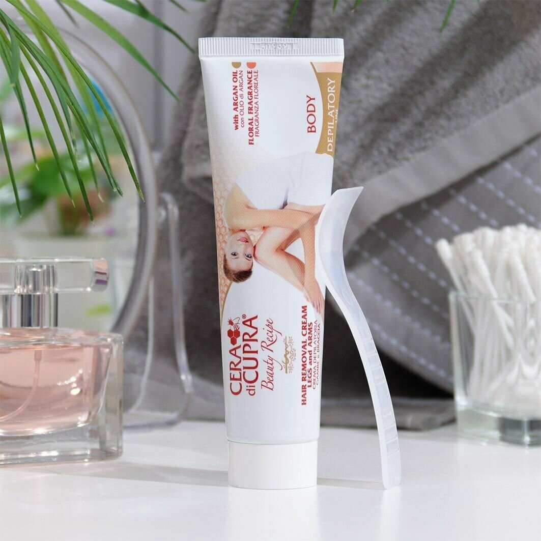 Крем-депилятор "Cera di Cupra", для всех типов кожи ног и рук, 100 мл — фото 1