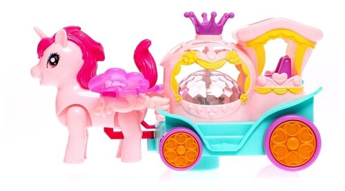 Развивающая игрушка Zabiaka Любимая пони, SL-06021, розовый