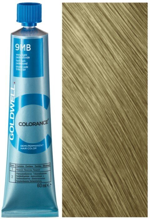 Goldwell Colorance - Тонирующая крем-краска 9MB нефритовый блонд 60мл