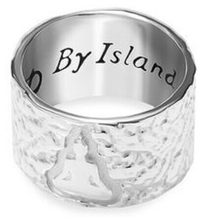 Перстень Island Soul, серебро, 925 проба, размер 16, серебристый