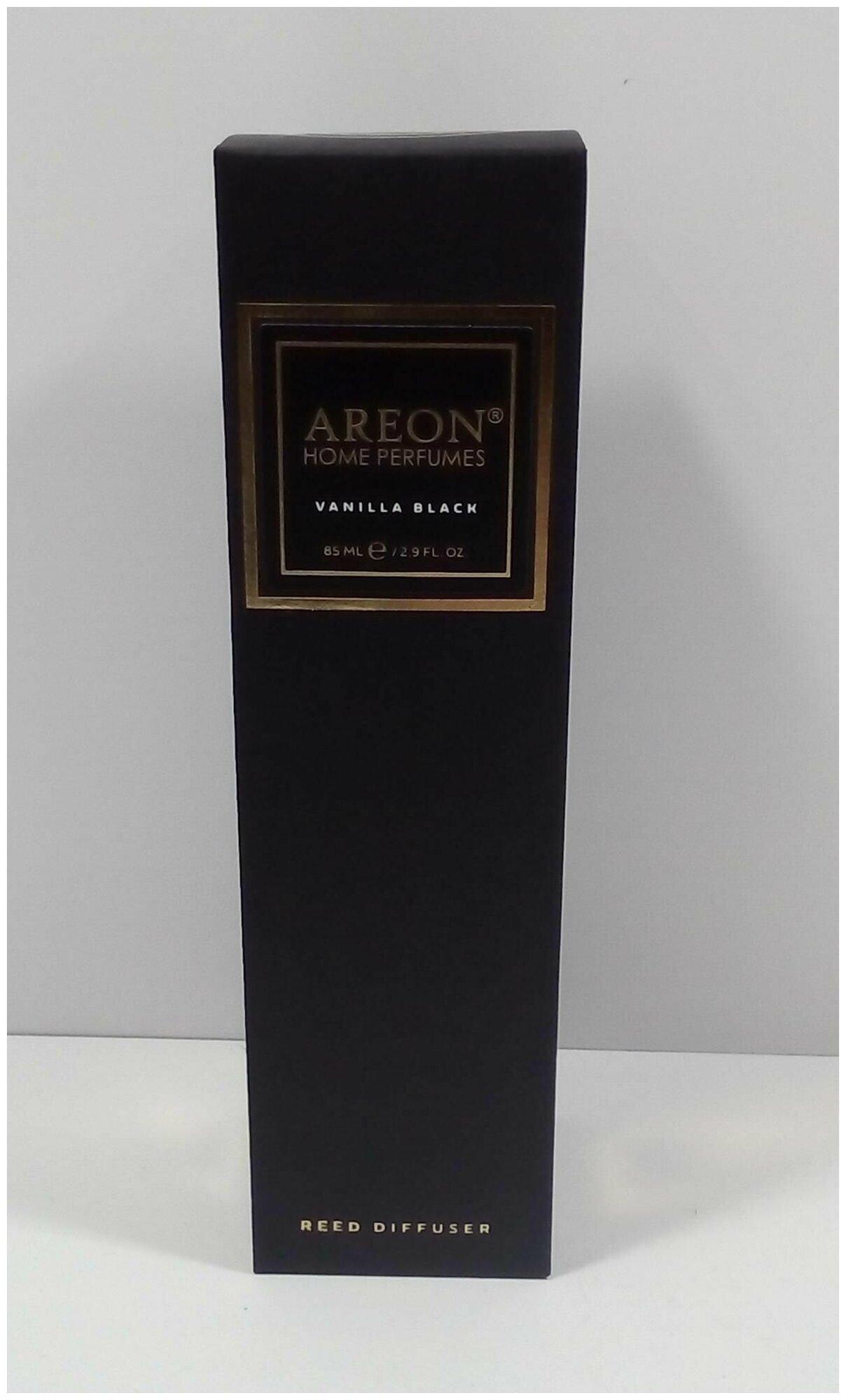 AREON Диффузор ароматический, черная ваниль / HOME PERFUME STICKS PREMIUM Vanilla Black 85 мл - фото №2