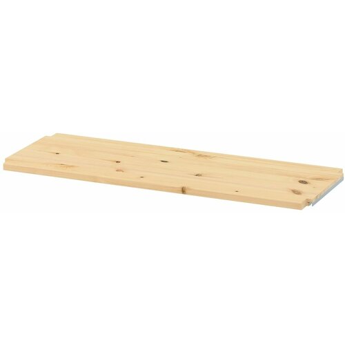 Полка деревянная съемная для стеллажей и систем для хранения IKEA Ivar (Икеа Ивар) ширина 83 см, глубина 30 см, 83*30