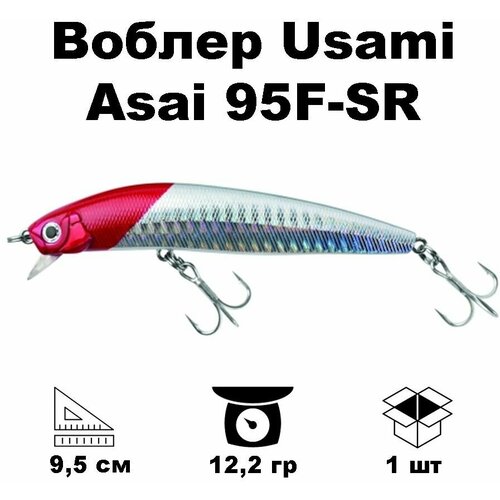 Воблер Usami Asai 95F-SR #010