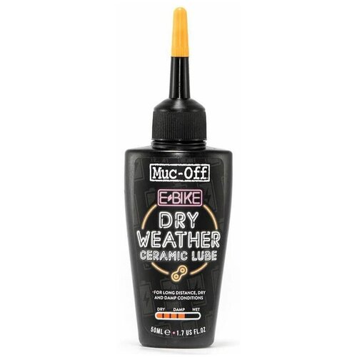 Смазка для цепи Muc-Off eBike Dry Lube 50ml смазка для цепи muc off c3 dry ceramic lube 50ml