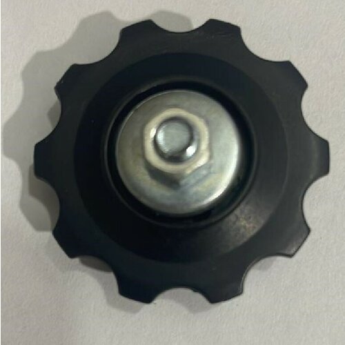 Ролики заднего переключателя под Shimano на 10 зубьев, черные, комплект 2 шт с болтами dirt bike
