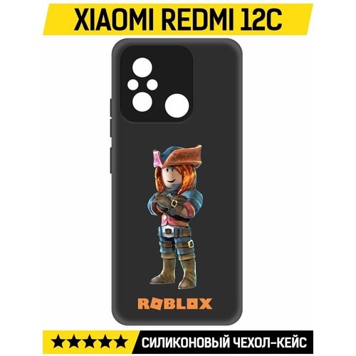 Чехол-накладка Krutoff Soft Case Roblox-Эзебель для Xiaomi Redmi 12C черный чехол накладка krutoff soft case roblox эзебель для xiaomi redmi 10 черный