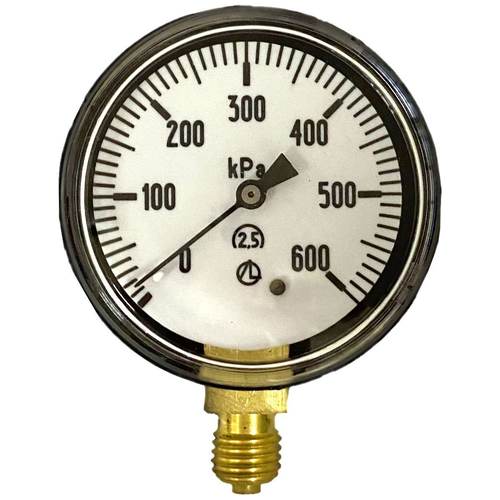 Манометр для измерения давления, 600 кПа, резьба М10х1-8g