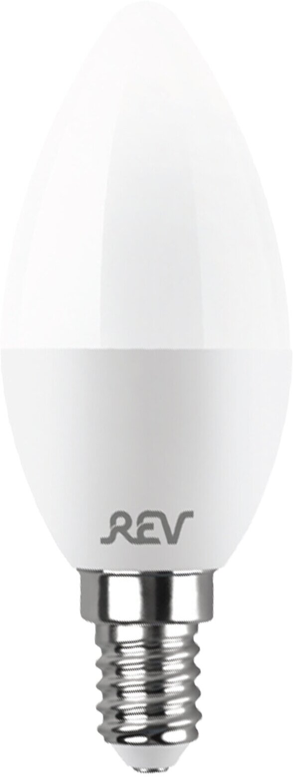 Упаковка светодиодных ламп 10 шт. REV 62040 6, C37, Е14, 7Вт, 4000 К - фотография № 3
