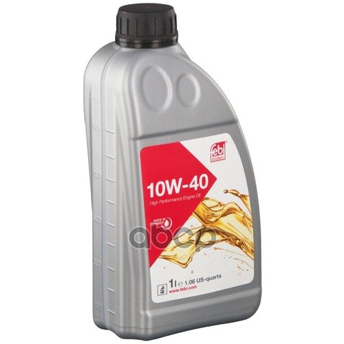 FEBI 32931 Масло моторное FEBI High Performanse Engine Oil 10W-40 полусинтетическое 1 л 32931