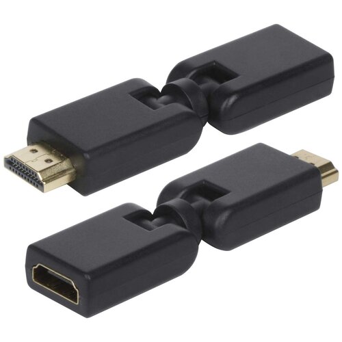 Переходник (HDMI гнездо - HDMI штекер) Орбита OT- AVW30 переходник hdmi гнездо hdmi штекер орбита ot avw30