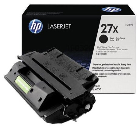 Лазерный картридж Hewlett Packard C4127X (HP 27X) Black