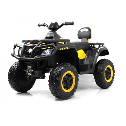 RiverToys Квадроцикл T001TT 4WD, желтый