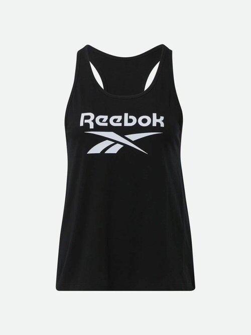 Майка Reebok REEBOK ID BIG LOGO TANK, размер XS, черный