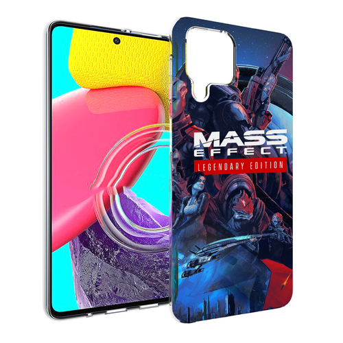 Чехол MyPads Mass Effect Legendary Edition для Samsung Galaxy M53 (SM-M536) задняя-панель-накладка-бампер чехол mypads mass effect legendary edition для samsung galaxy s23 ultra задняя панель накладка бампер