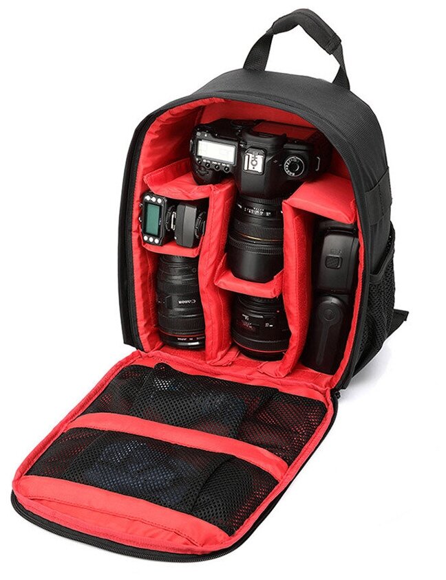 Рюкзак для фотоаппарата (красный)