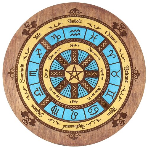 алтарь для ритуалов silvarie колесо гекаты 24 см золотой Алтарь для ритуалов SILVARIE Колесо Года, 24 см
