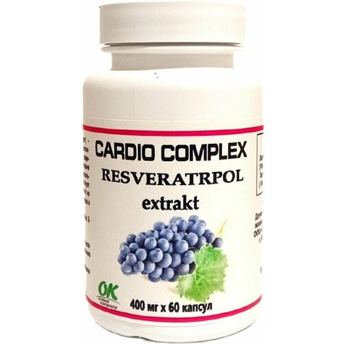 Ресвератрол (экстракт), 400 мг, 60 капсул