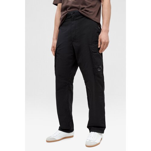 фото Брюки карго c.p. company, повседневные, свободный силуэт, размер 52, хаки