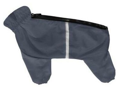 Yami-Yami дождевик для собак породы той-терьер, серый, длина спины 20 см - фотография № 2
