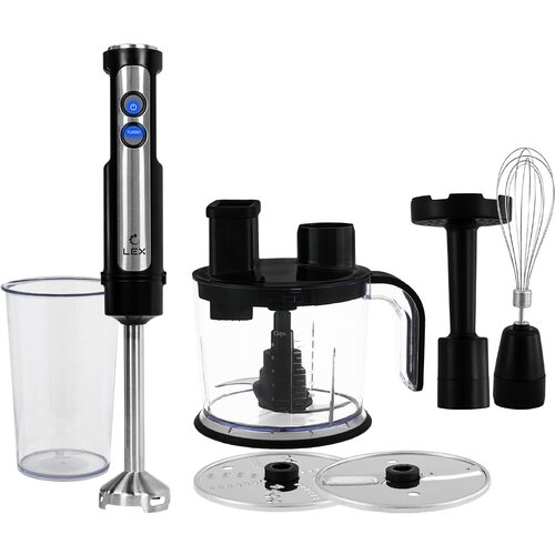 LEX LX 10011-1 блендер ручной черный 644000₽