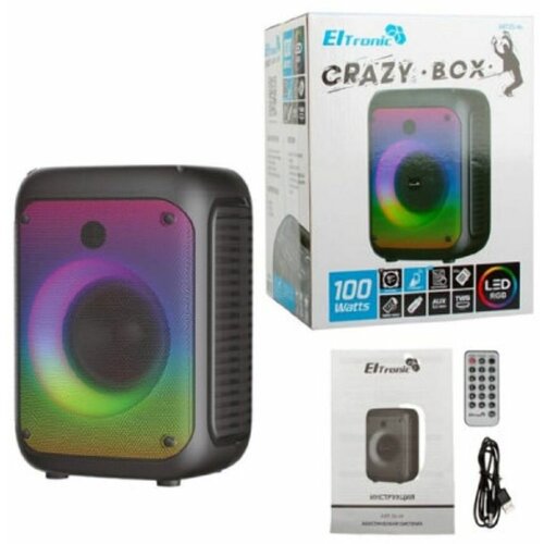 Активная напольная колонка CRAZY BOX ELTRONIC 100 773100₽