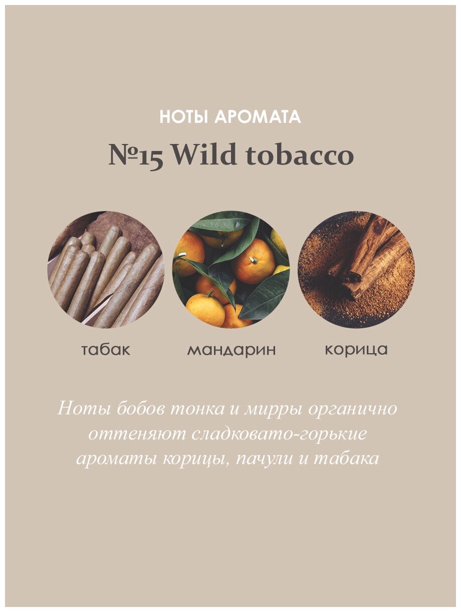 Ароматический диффузор Aroma republic №15 Wild tоbacco 70мл Профит - фото №2