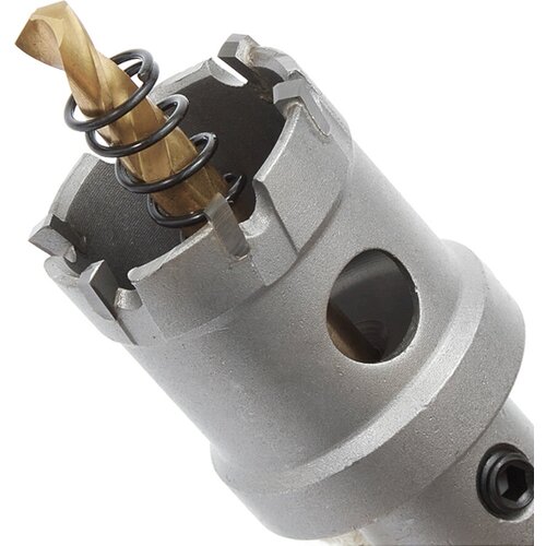 Коронка TCT с твердосплавными напайками для сверления по металлу, диаметр 32,5 мм