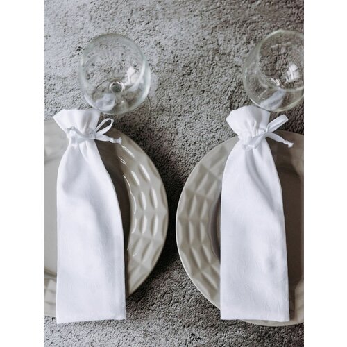 Конверт текстильный под приборы 4 шт.