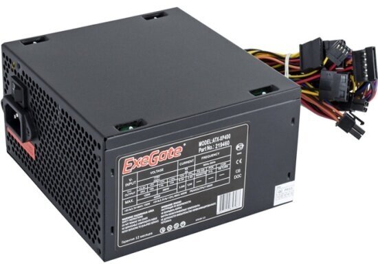 Блок питания Exegate 400W XP400 ATX EX219459RUS OEM