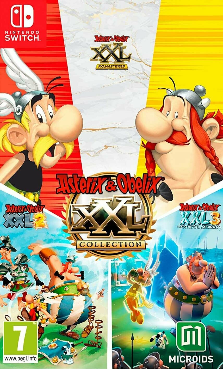 Asterix and Obelix XXL Collection (Switch) английский язык