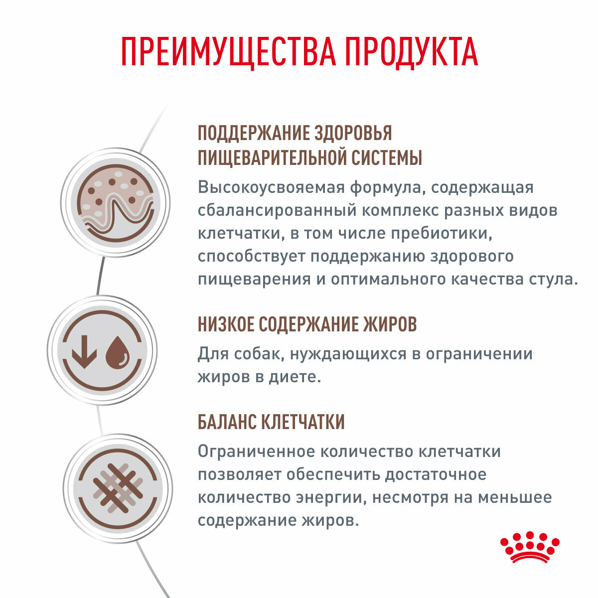 Сухой диетический корм Royal Canin Veterinary Diet Gastro Intestinal Low Fat для взрослых собак с ограниченным содержанием жиров, 1.5кг - фото №5