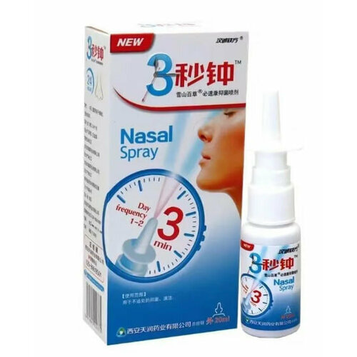 3 минуты 20 мл спрэй Nasal Spray 450₽