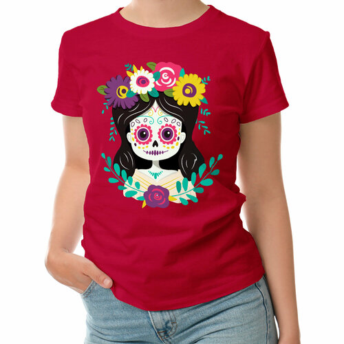 фото Футболка roly, размер s, красный