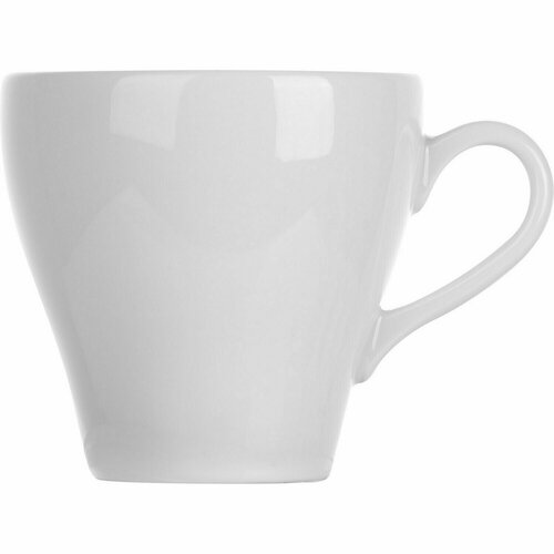 Чашка Lubiana Паула чайная 280мл, 90х90х90мм, фарфор, белый