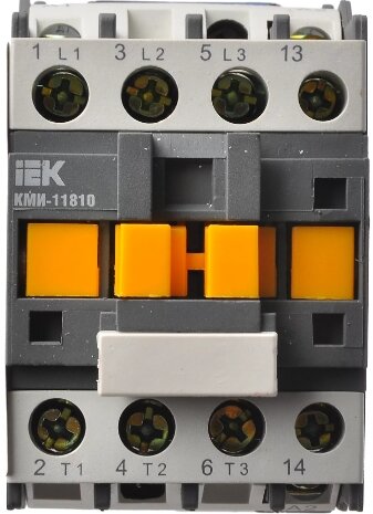 Контактор 18А 230В КМИ-11810 но (1з) (KKM11-018-230-10) IEK