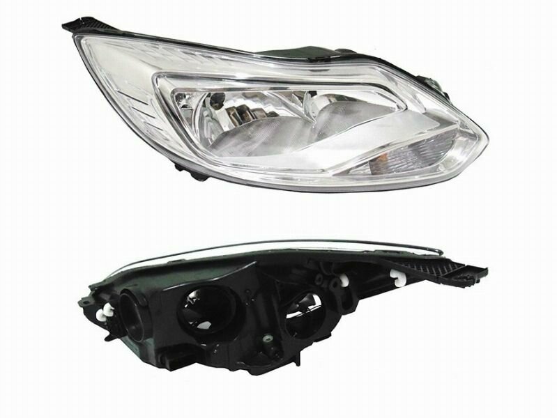 Фара FORD FOCUS III 11-15 RH хром