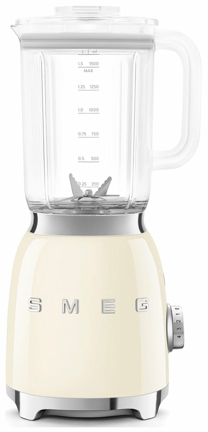 Блендер стационарный Smeg BLF03CREU, кремовый
