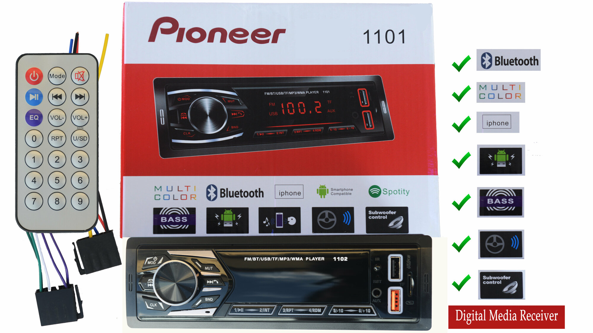 Автомагнитола Pioner