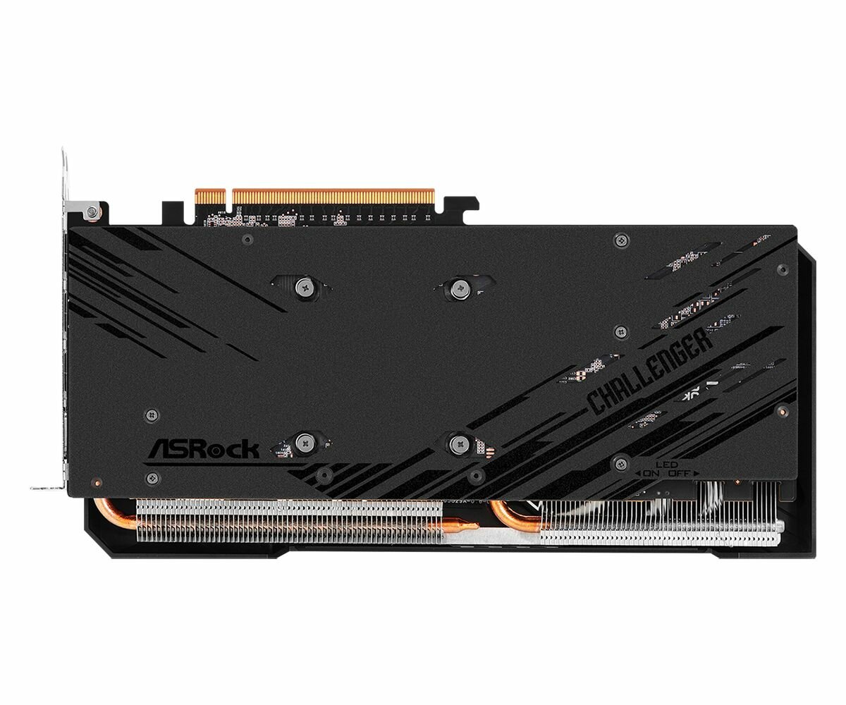 Видеокарта PCI-E ASRock 12GB GDDR6 192bit 5nm 1700/18000MHz HDMI/3*DP RTL - фото №6