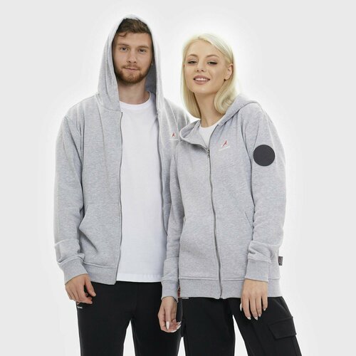 Толстовка Роскосмос, размер 54, серый