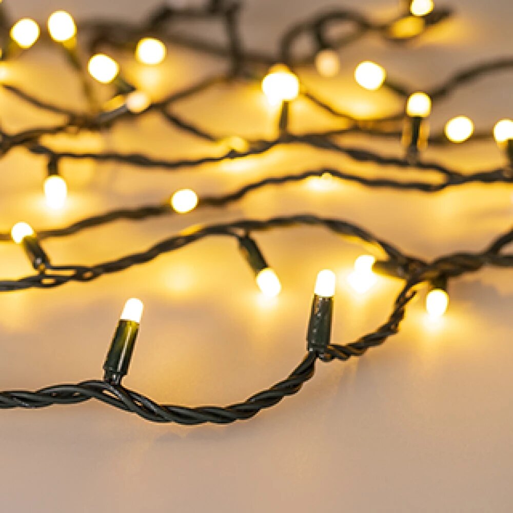 Светодиодная гирлянда ARD-STRING-PRO-1000-GREEN-100LED-MILK-PULSE Warm (230V, 7W) (Ardecoled, IP65, 2 года) 031662