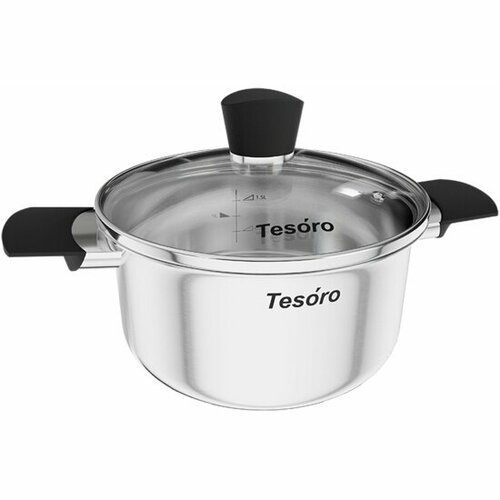 фото Кастрюля tesoro посуда tesoro siena 2,1 л (кс421)