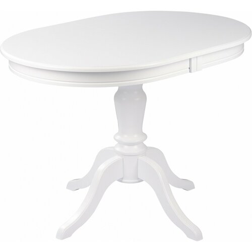 Стол кухонный деревянный раздвижной Анфея 110150х75 Белый 30990₽