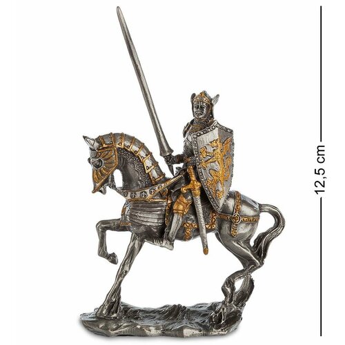 Статуэтка Veronese Рыцарь A2038392 олово бронза 8x35x125 см 5310₽