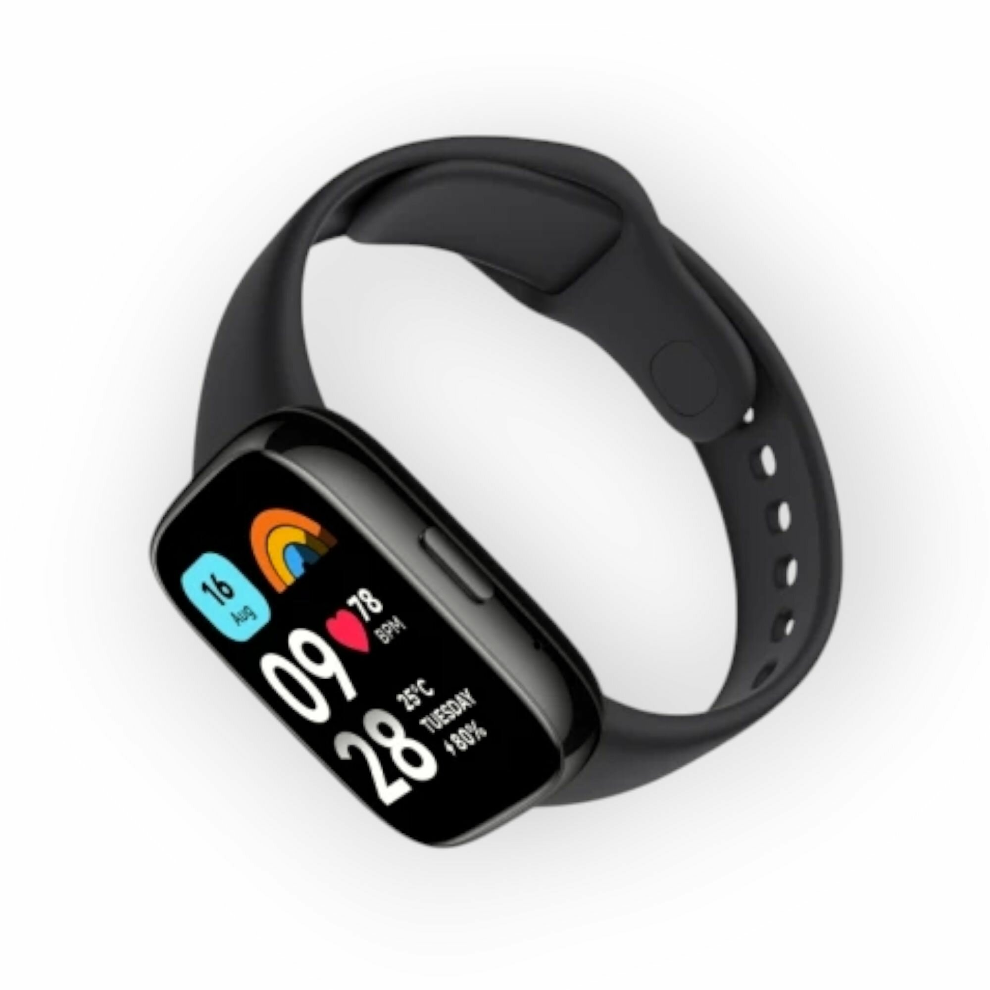 Смарт-часы Redmi Watch 3 Active, Поддержка звонков, Черный цвет — фото 1