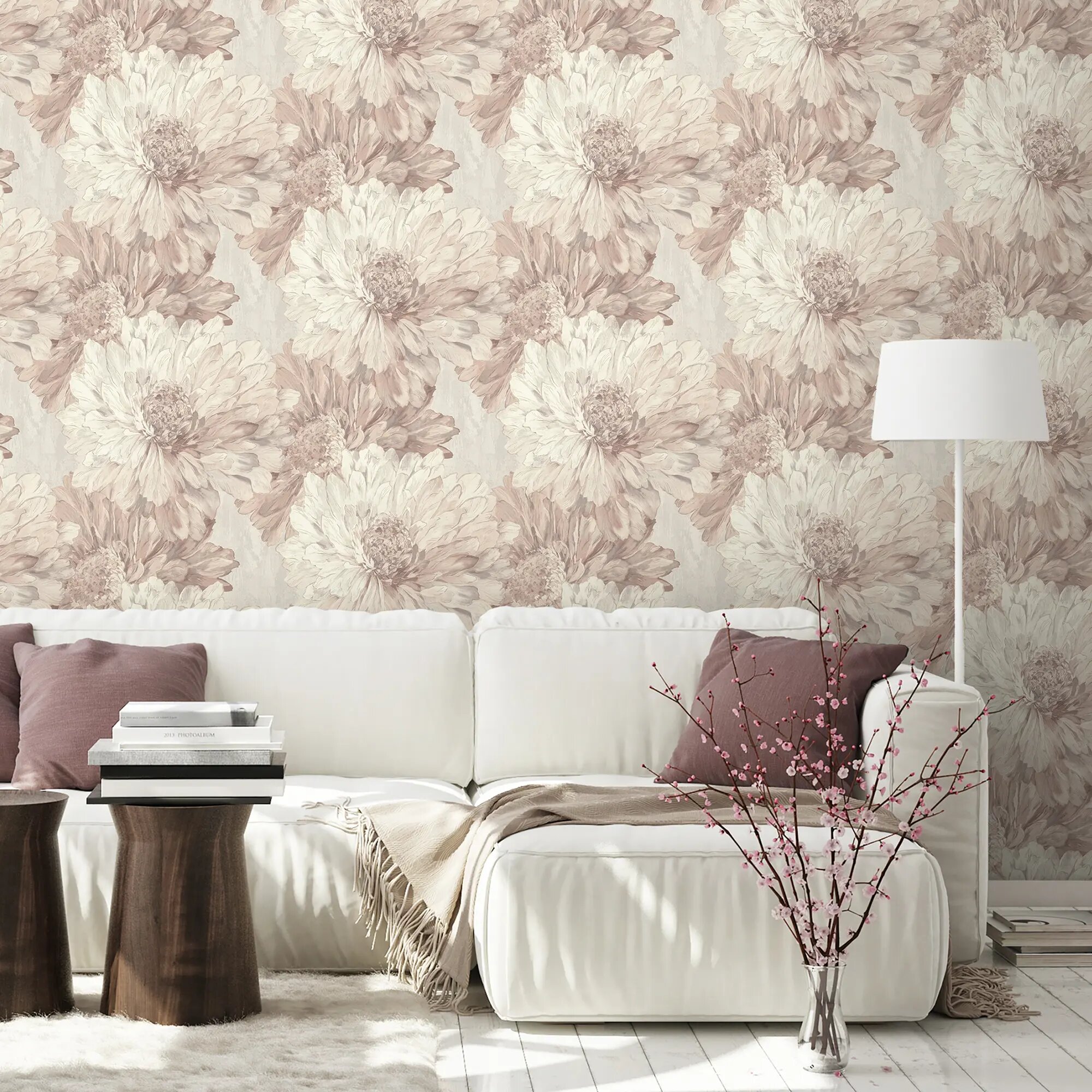 Обои флизелиновые Euro Decor Stella бежевые 1.06 м ED7253-01 - фото №3