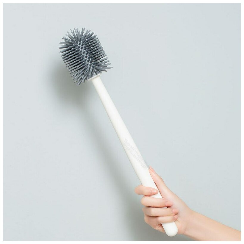 Изображение Ершик для унитаза Xiaomi Appropriate Cleansing YB-05, цвет: белый