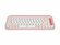 Клавиатура Logitech POP Icon Rose&White, мембранно-механический т...